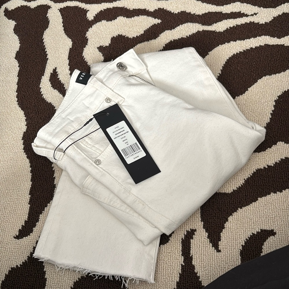 Veronica Beard white jeans never worn
